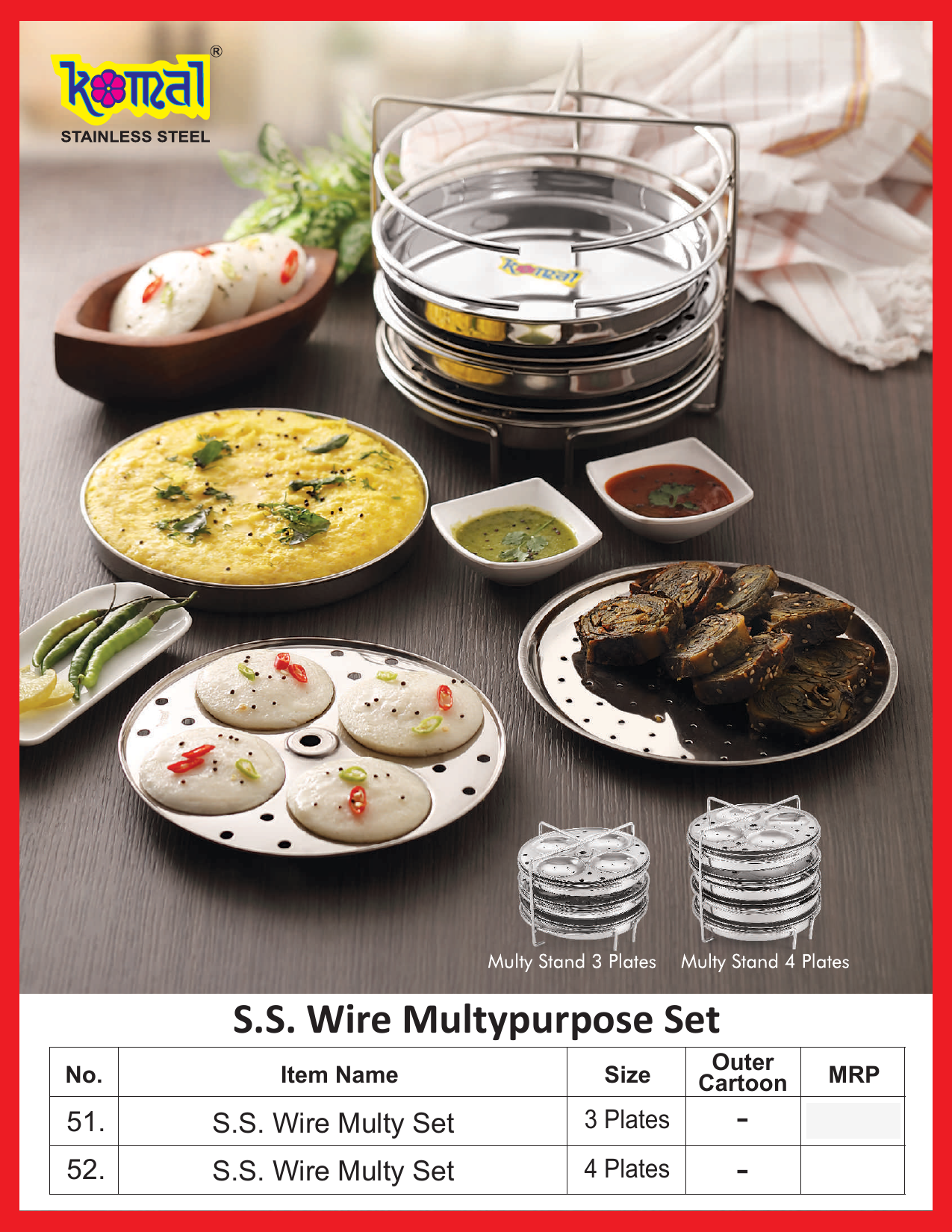 S.S. Wire Multipurpose Set