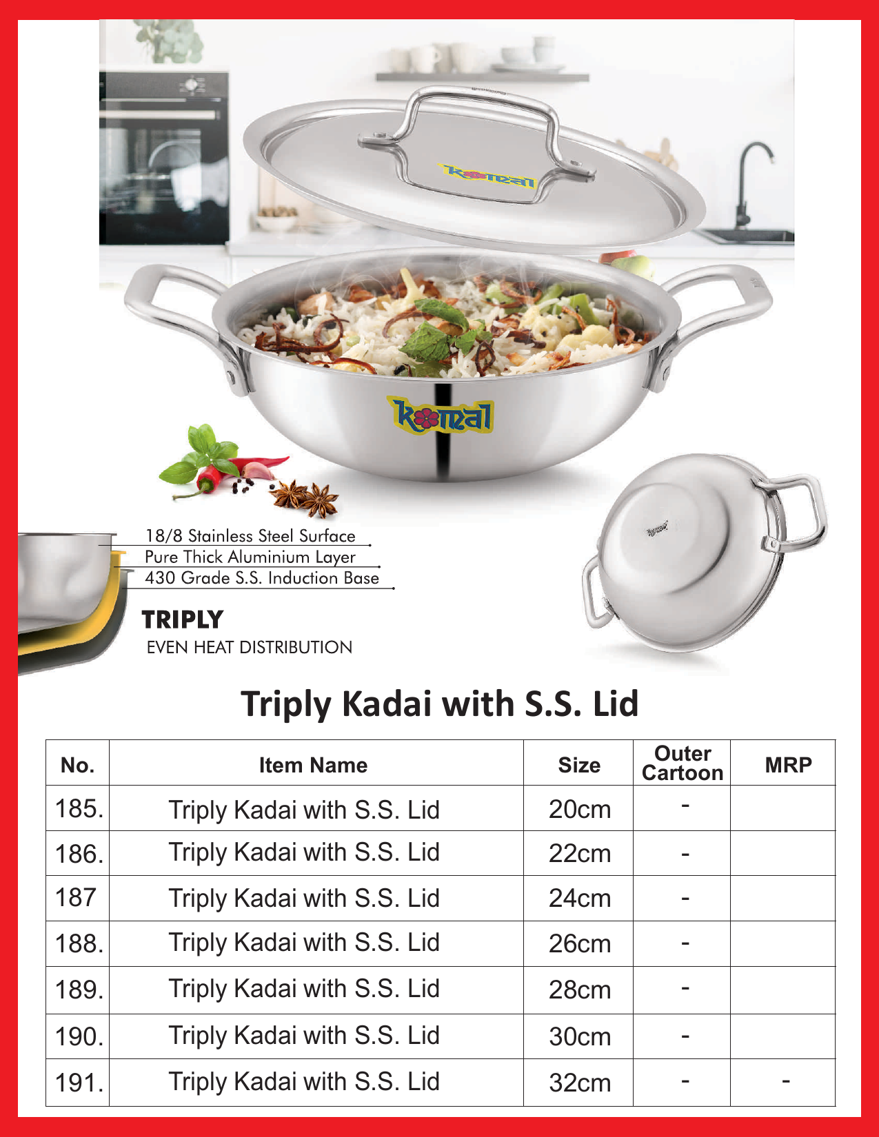Triply Cookware