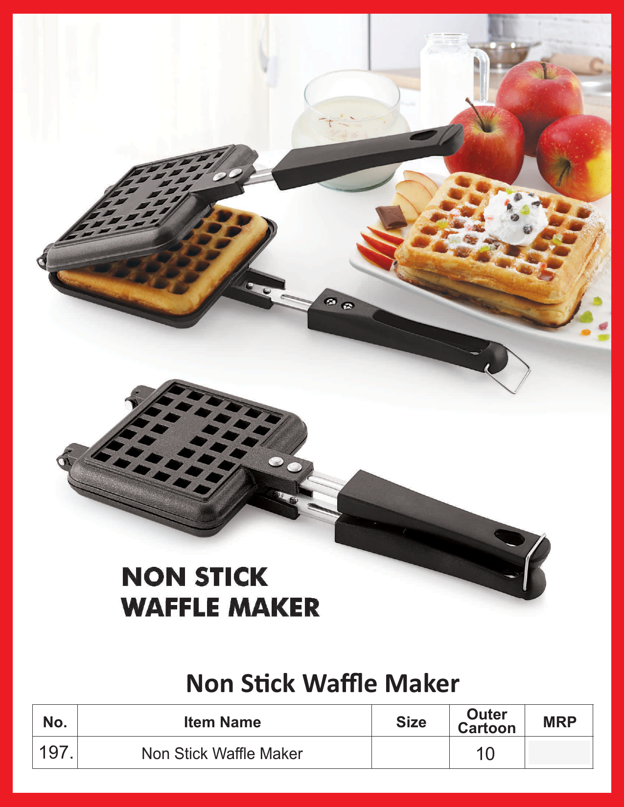 Non Stick Waffle Maker